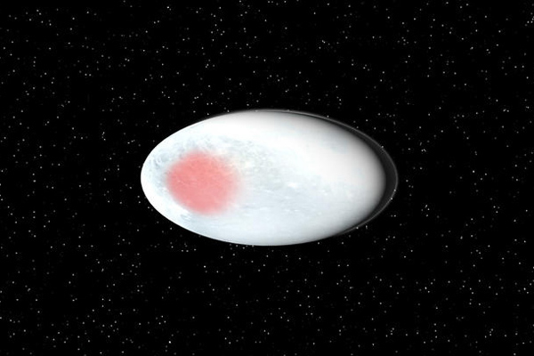 Another artist's impression of Haumea