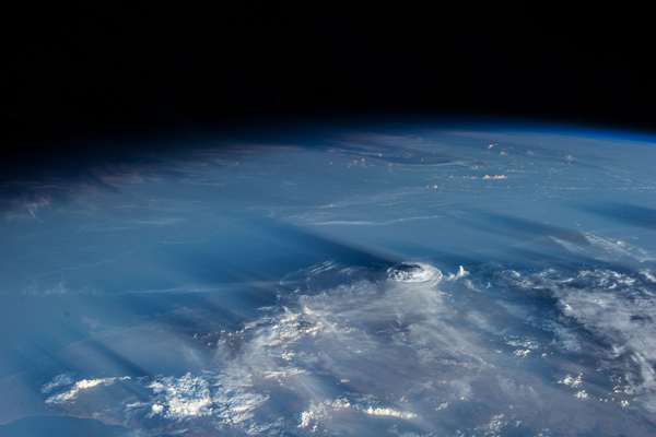 Earth's atmosphere from Space