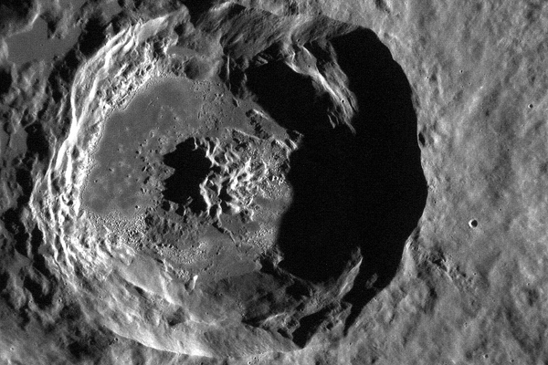 Mercury's Caloris Basin, MESSENGER View