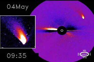 Comet Hyakutake May 1996