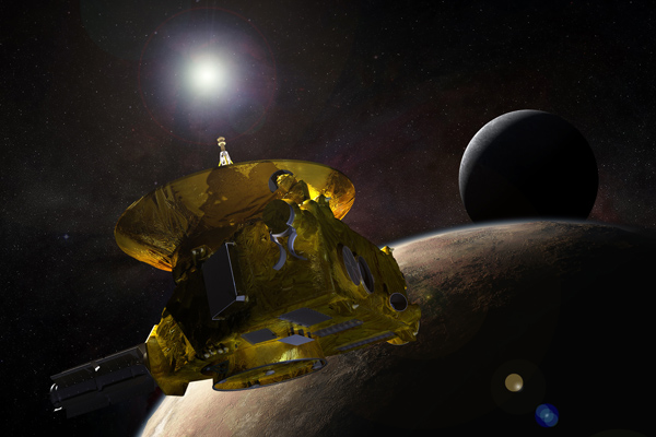 Artist's impression of New Horizons Spacecraft