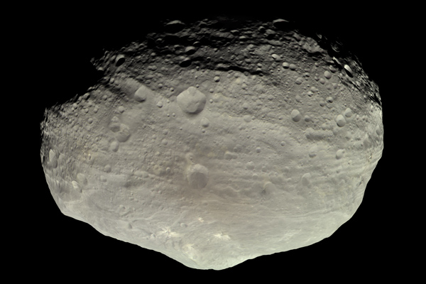 Image couleur de Vesta prise par Dawn