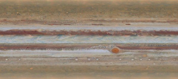 Global Map of Jupiter