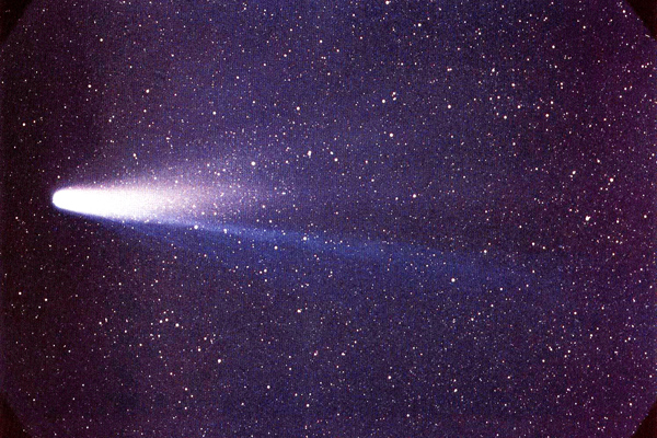 Halley's Comet on 8 March 1986