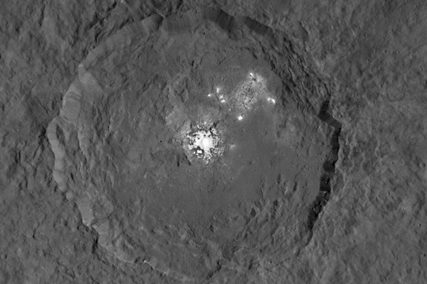 Occator Crater on Ceres