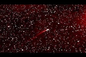 Comet Encke's tail ripped by the Sun