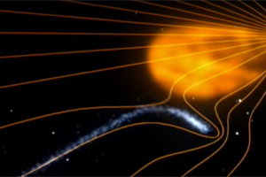 Solar Hurricane Tears Off Tail of Comet Encke