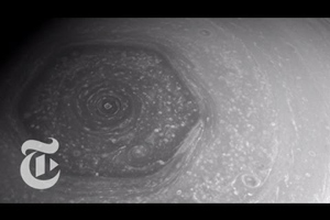 The Huge Hexagon-Shaped Storm on Saturn